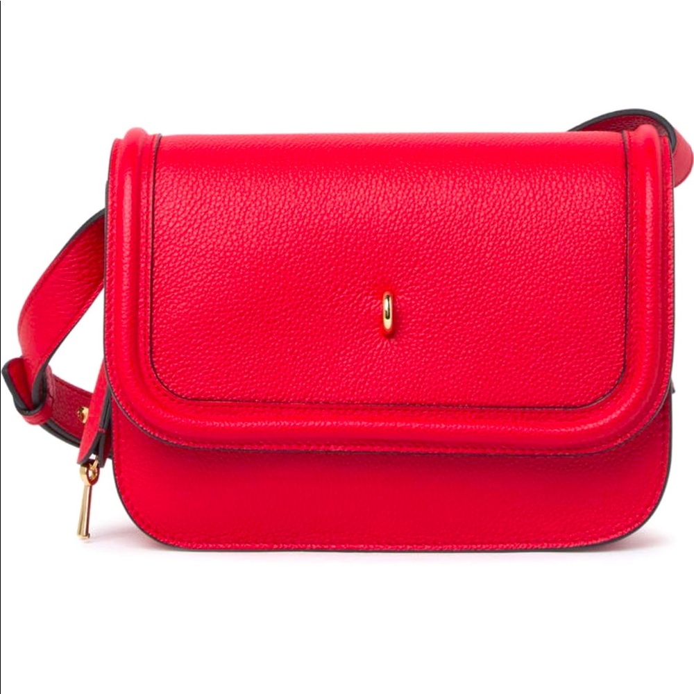 Alexander McQueen Padlock Leather Satchel
